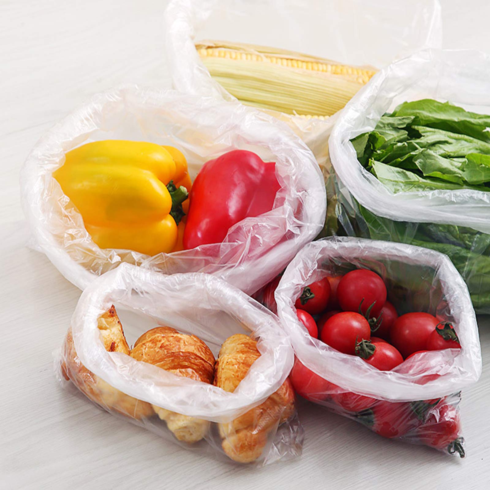 9527 Product bolsa para frutas y verduras frescas y organizadas.