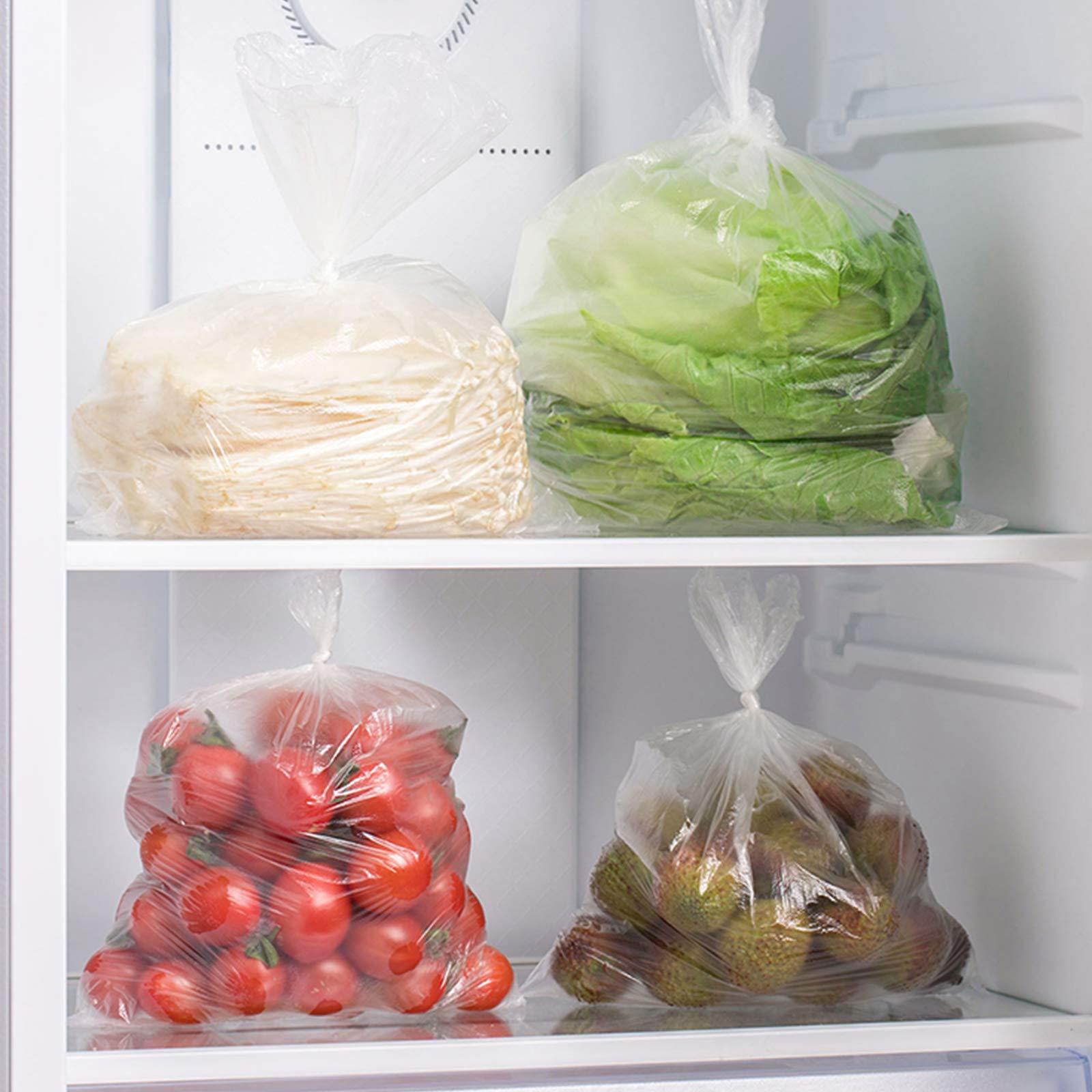 9527 Product bolsa plástica para almacenamiento de alimentos variado.