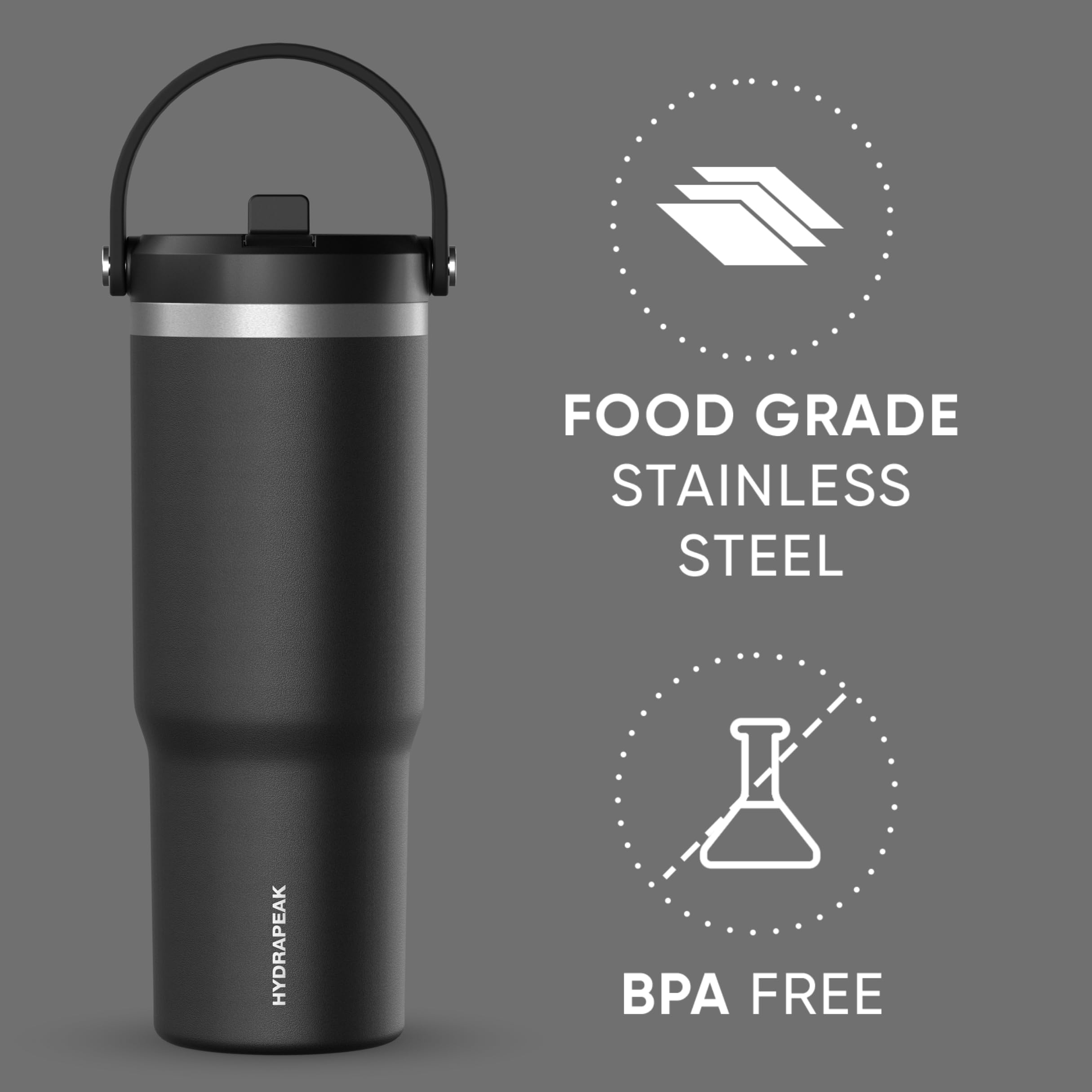 Hydrapeak Nomad doble aislamiento mantiene bebidas frías o calientes