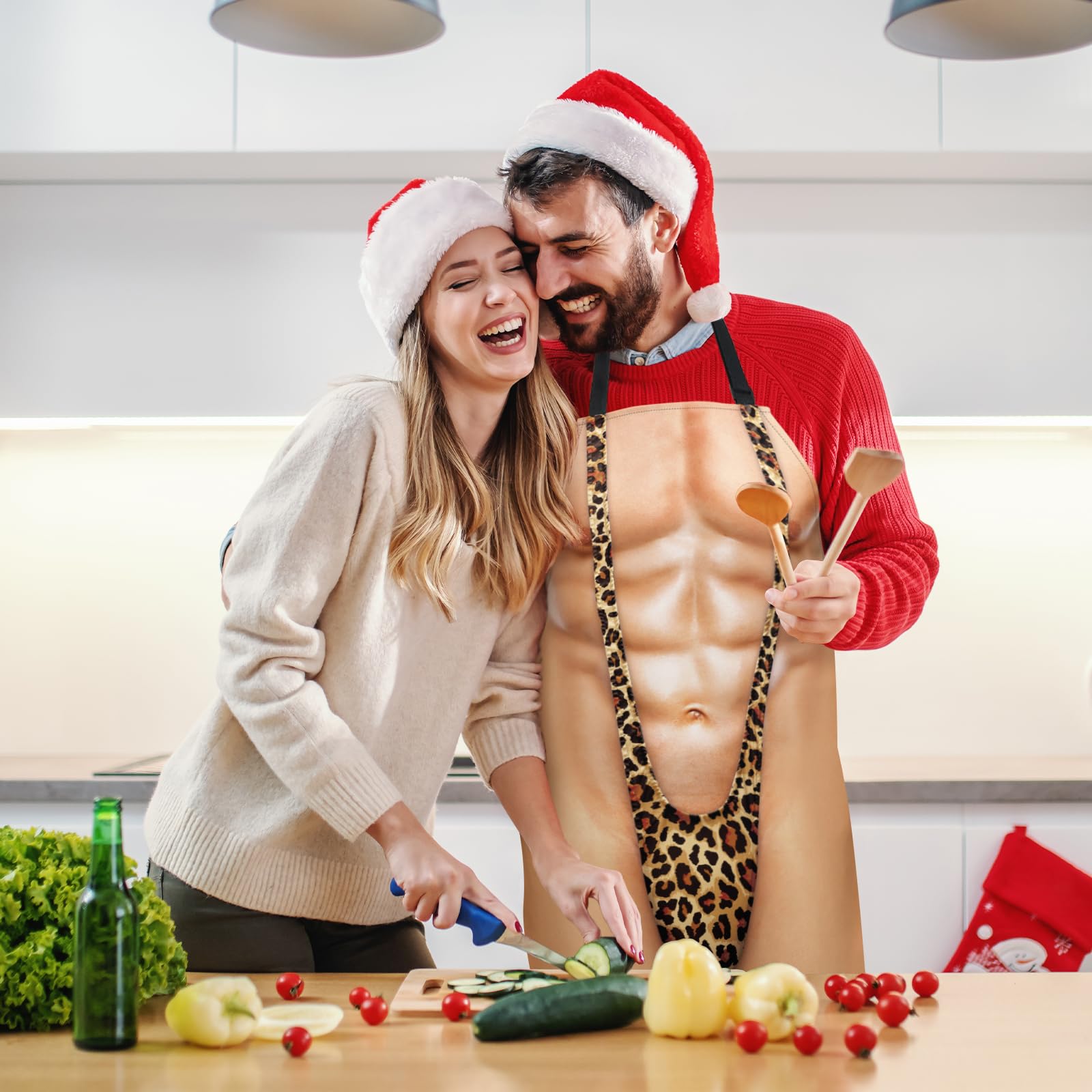 A AIFAMY MuscleMankini, regalo-navideno, sorprende sin complicaciones.