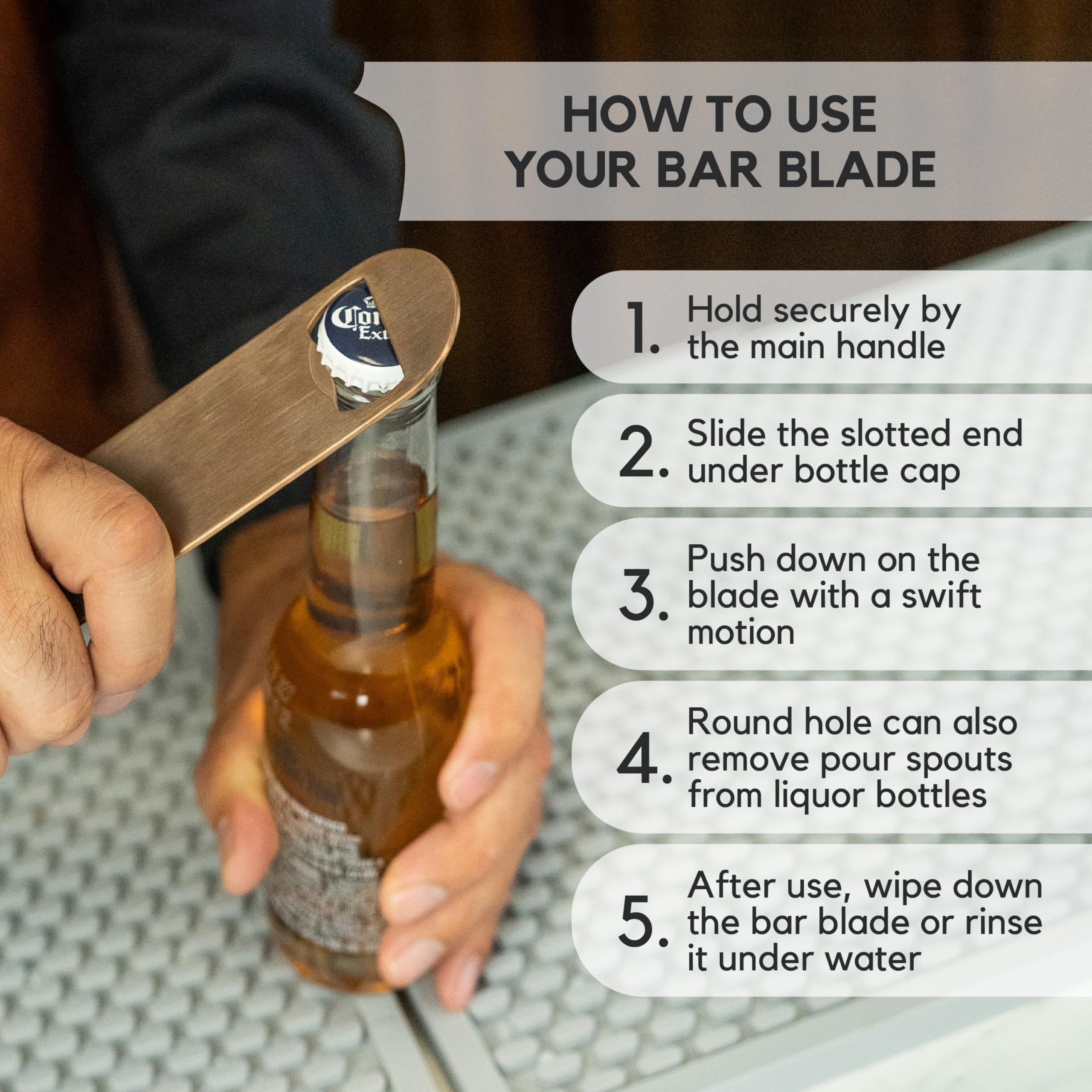 A Bar Above: acero inoxidable duradero para uso diario en bares