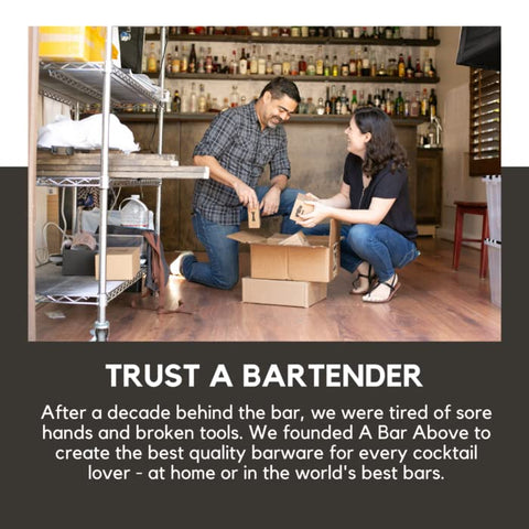 A Bar Above estera para regalos de baristas y entusiastas.
