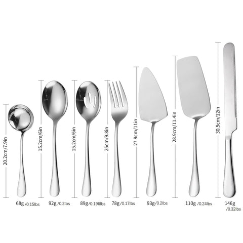 Juego para servir plateado de A · HOUSEWARE, aporta elegancia a buffets y catering.