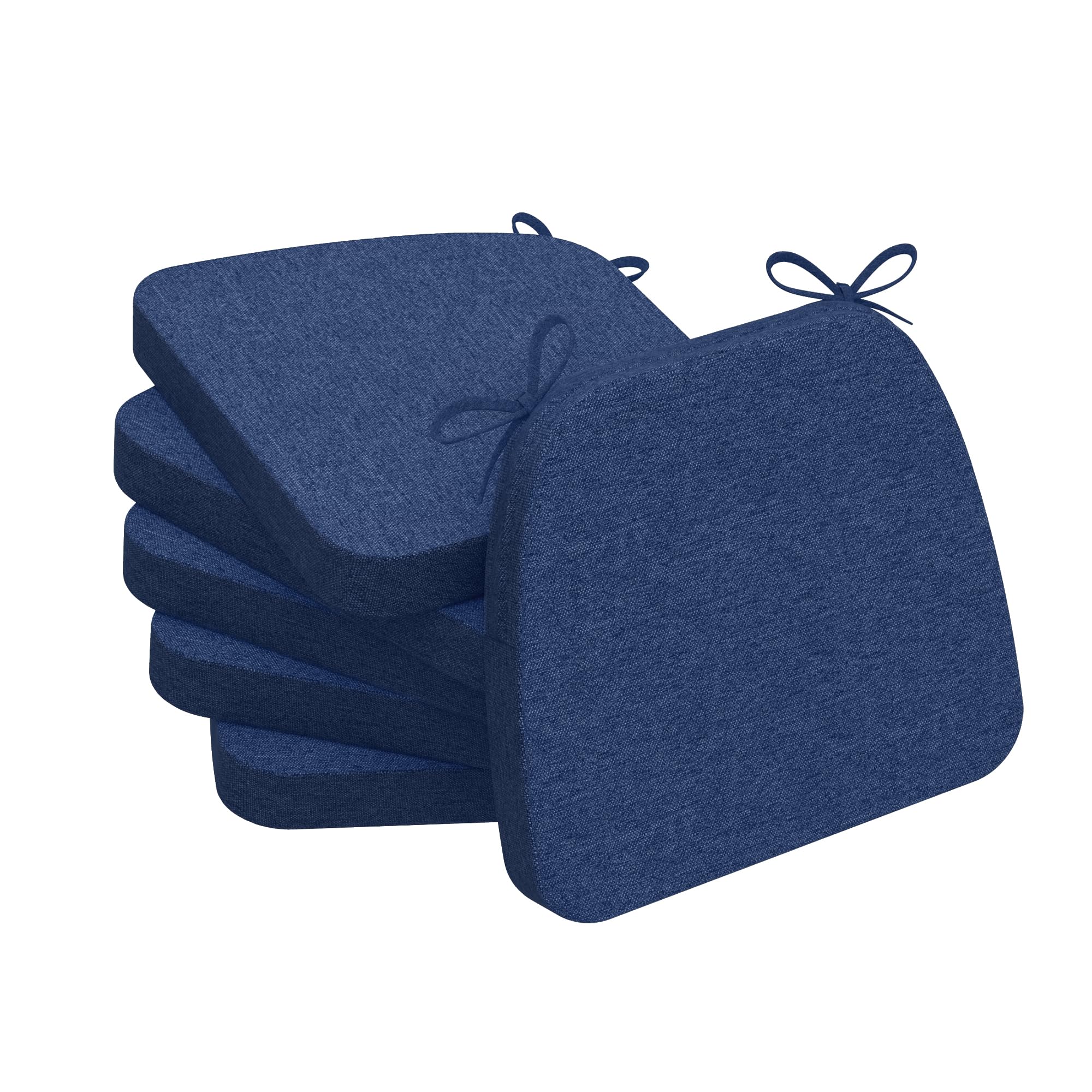 Almohadilla AAAAAcessories en forma de D azul, ofrece comodidad para comidas largas