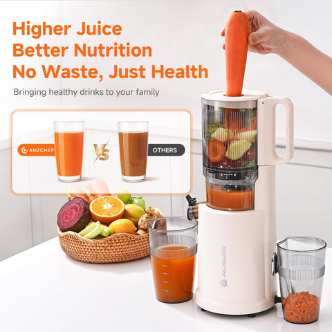 AAOBOSI funcionamiento a 60 rpm conserva sabor y nutrientes