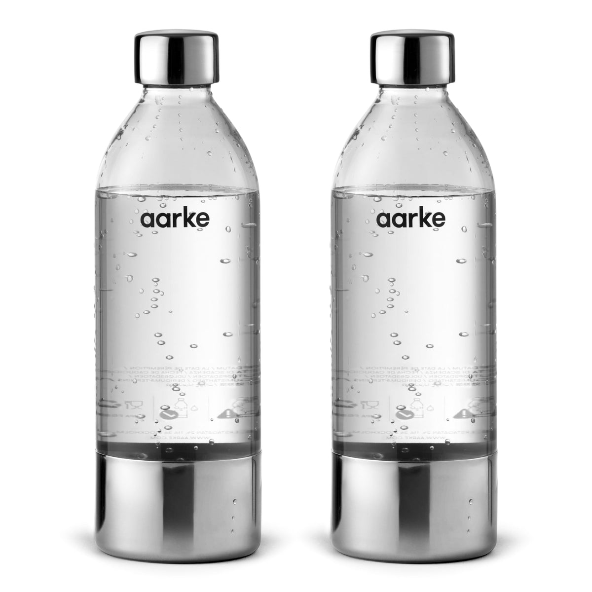 Botella Aarke PET Extra con diseño moderno para encimera y mesa