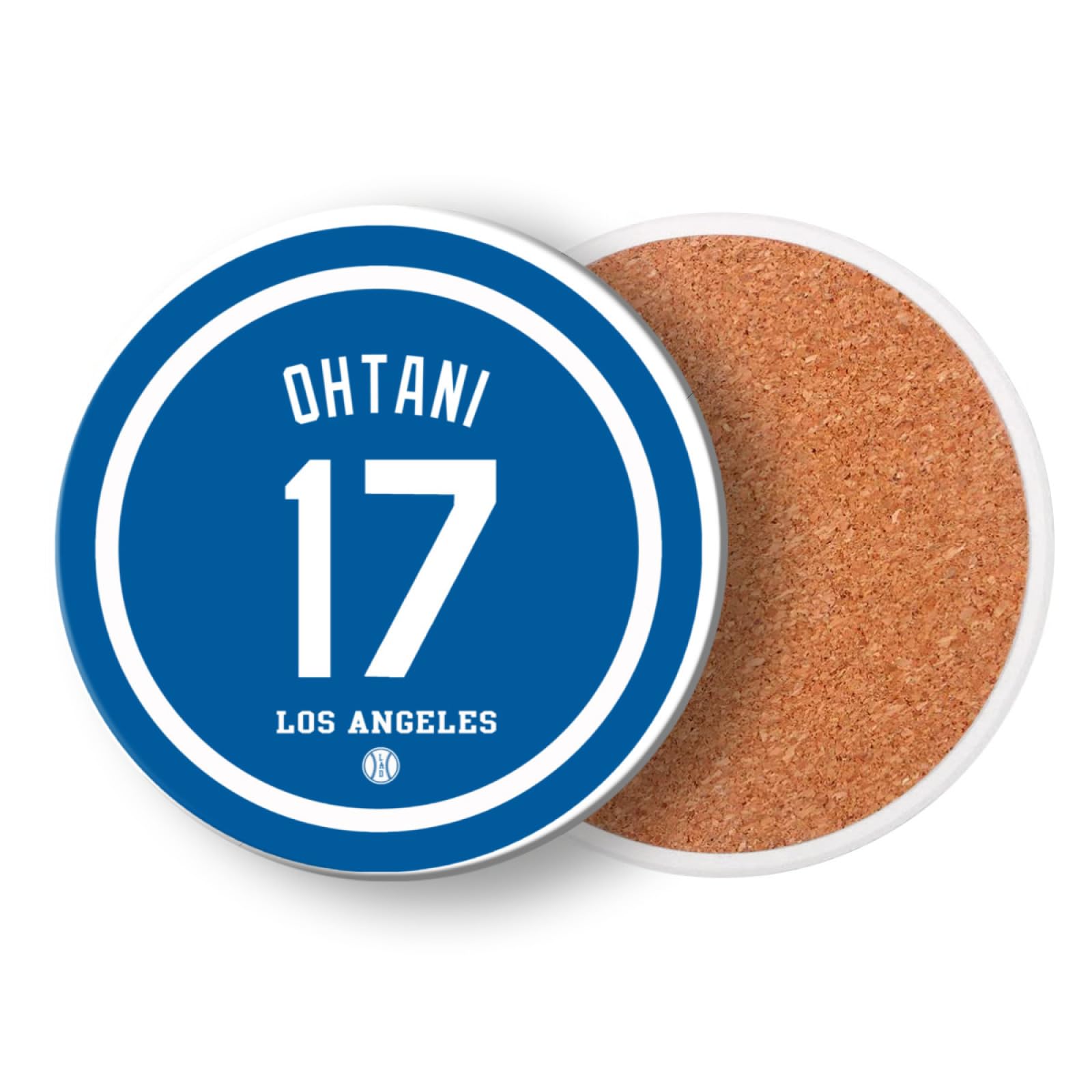 AARONIE Dodger Coasters tamaño grande de 4,2 pulgadas ofrece mayor superficie