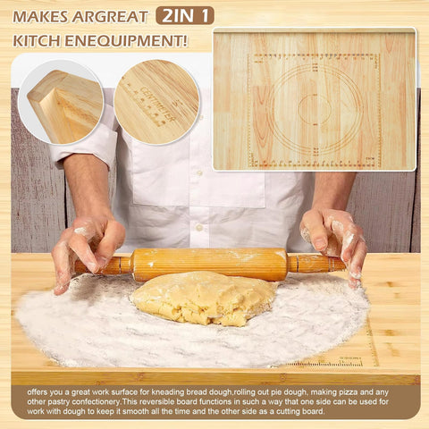 Aartner uso multifuncional para panes, pastas y pasteles.