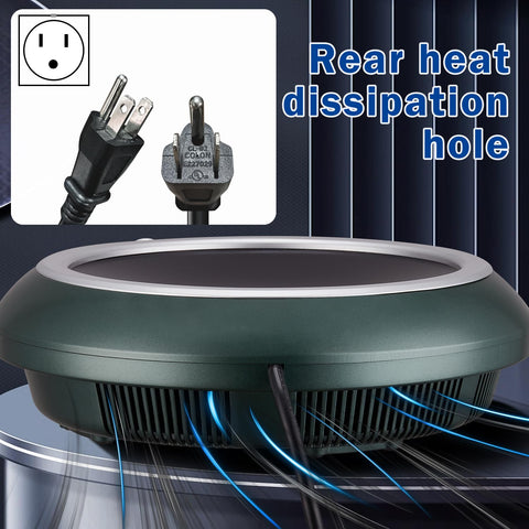 Abangdun induccion sarten-wok seguridad de sobrecalentamiento y apagado automático.