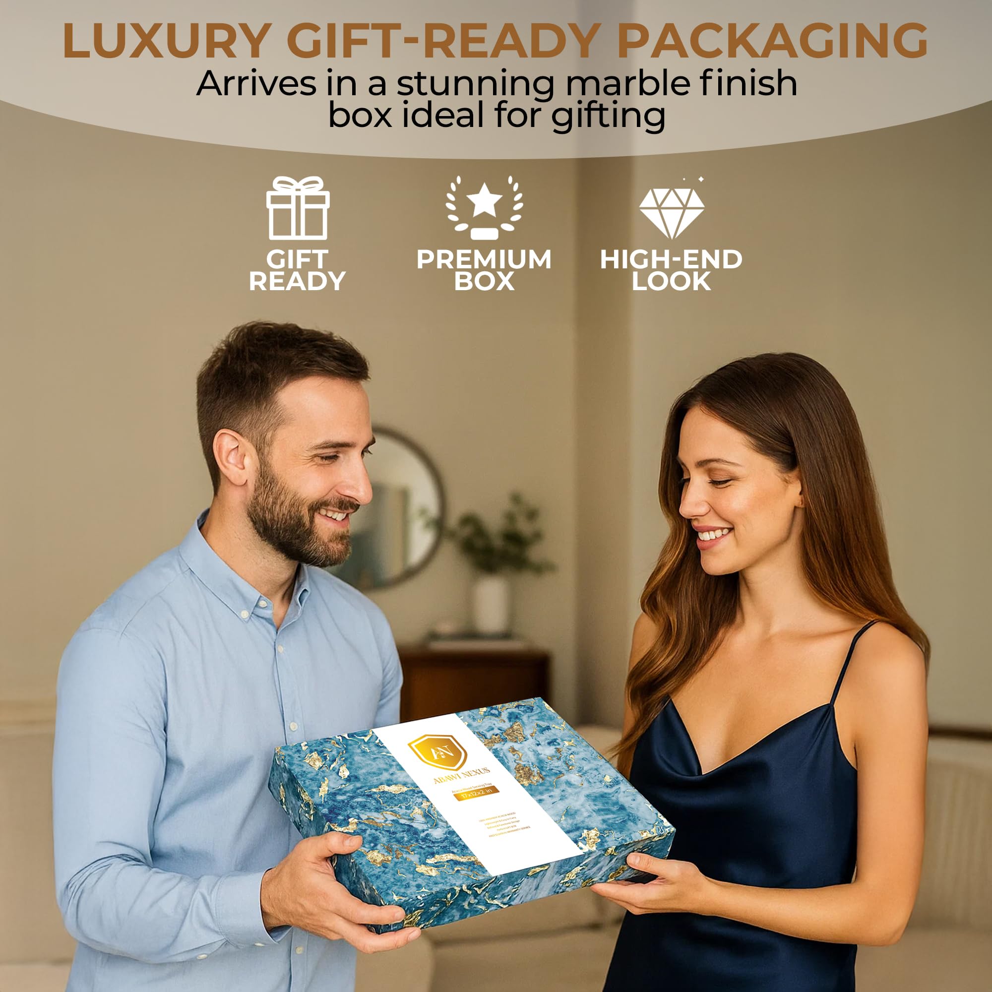 Abawi Nexus regalo decorativo en caja elegante, perfecto para ocasiones especiales.