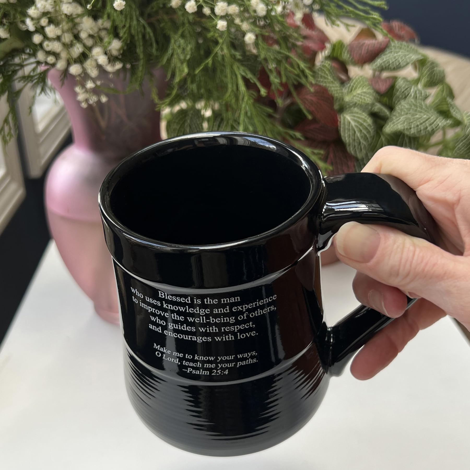 Taza de 20 oz Abbey CA Gift, perfecta para café caliente