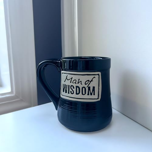 Abbey CA Gift Taza sabiduría vista trasera con mensaje