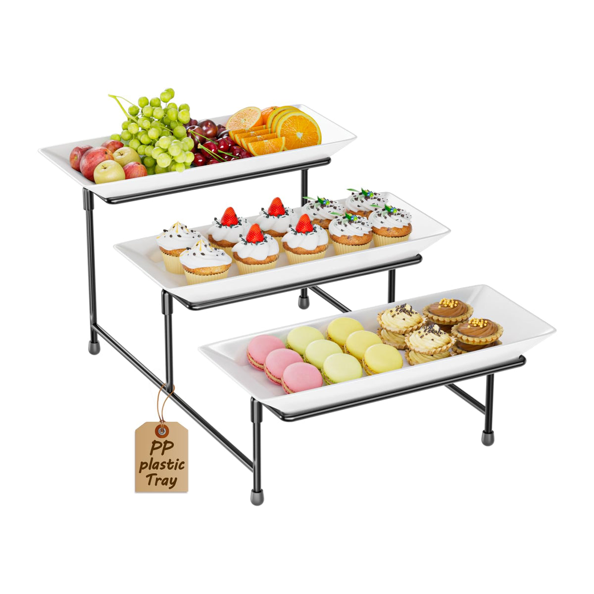 Abiglifty plato-de-servir-pp-resistente para comidas calientes, ideal para uso diario.