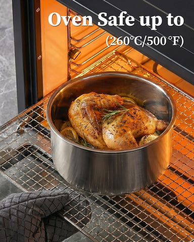 Diseño compacto y apilable de Abijan para cocinas pequeñas