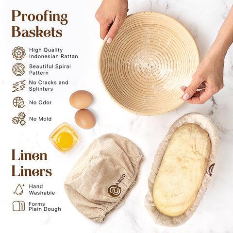 Cubierta de tela transpirable ABIOTO Sourdough para un ambiente de cultivo óptimo.
