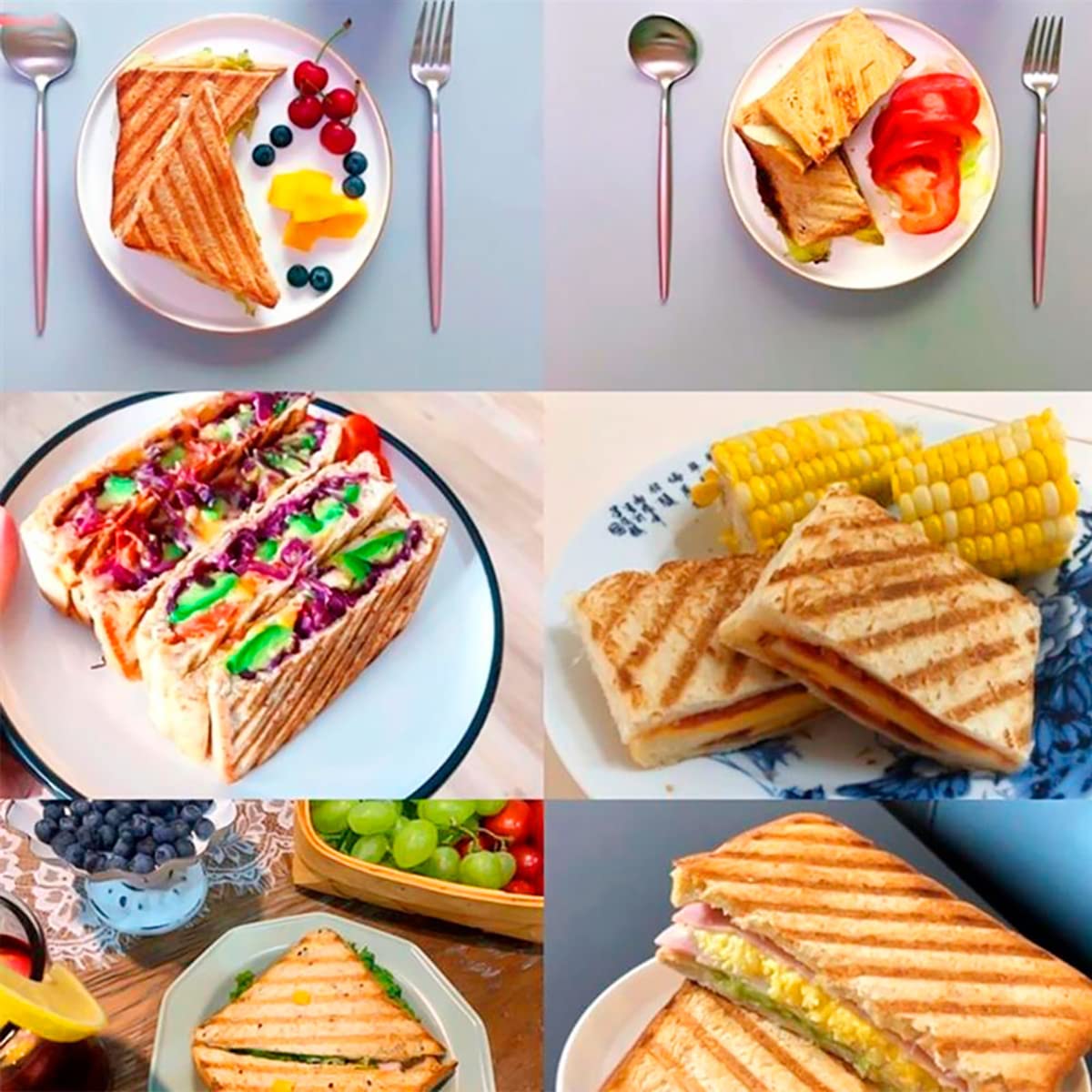 Abizarch Tostadas perfectas en casa o al aire libre.