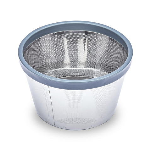 Filtro reutilizable Able Basket para 8-12 tazas, sabor limpio y consistente.