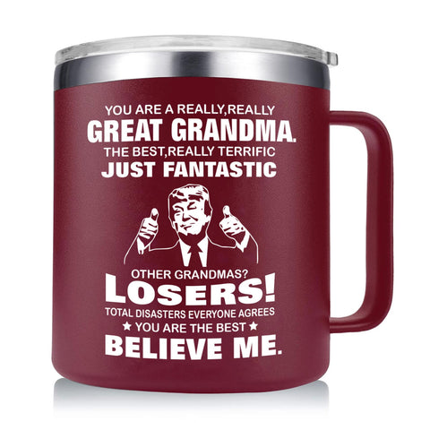 Taza Abledn para abuela con diseño divertido, regalo navideño ideal.