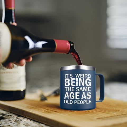 Taza Abledn en azul marino elegante