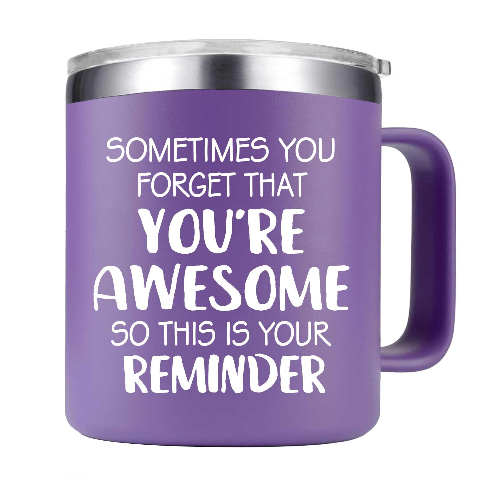 Taza Abledn con frase inspiradora recordando que eres genial, ideal para empezar el día