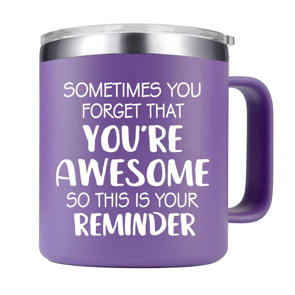 Taza Abledn con frase inspiradora recordando que eres genial, ideal para empezar el día