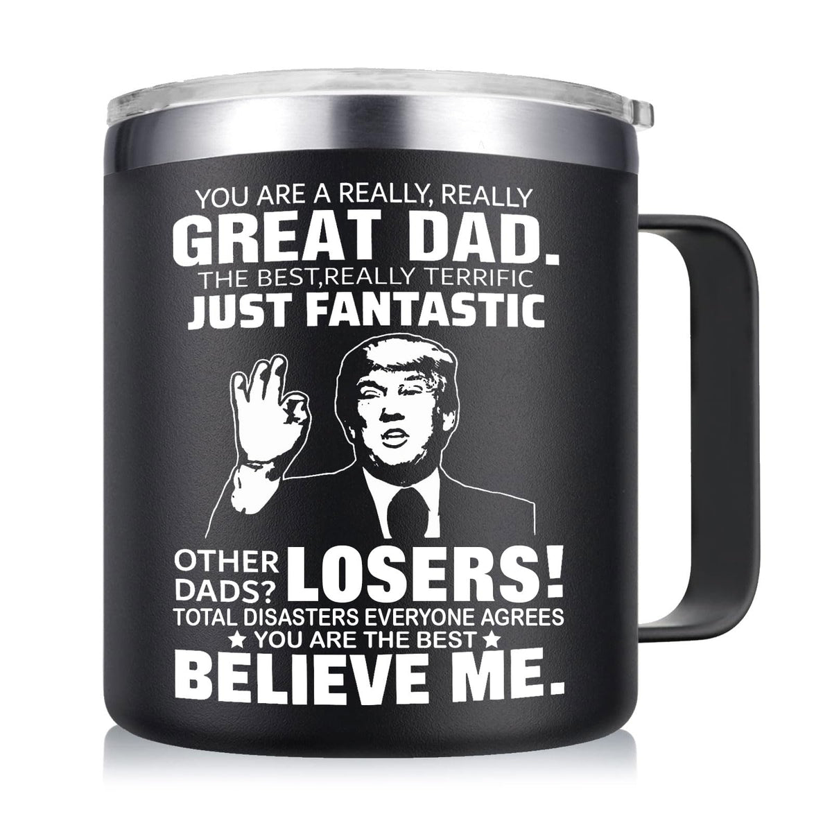 Abledn taza papá-genial para Navidad y café diario.