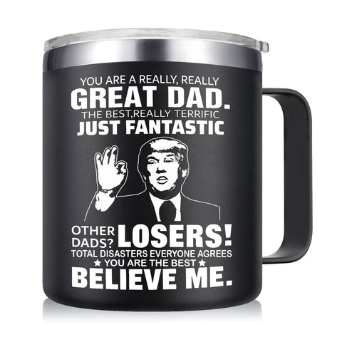Abledn taza papá-genial para Navidad y café diario.