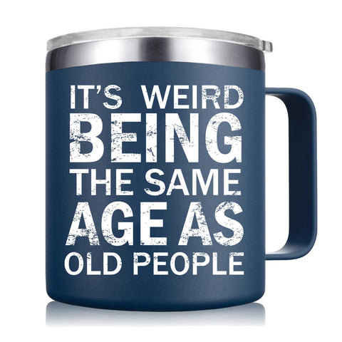 Taza Abledn para regalo de Navidad con humor para cumpleaños