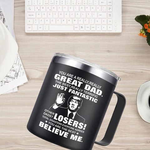 Abledn taza uso-diario-papa para oficina o casa.