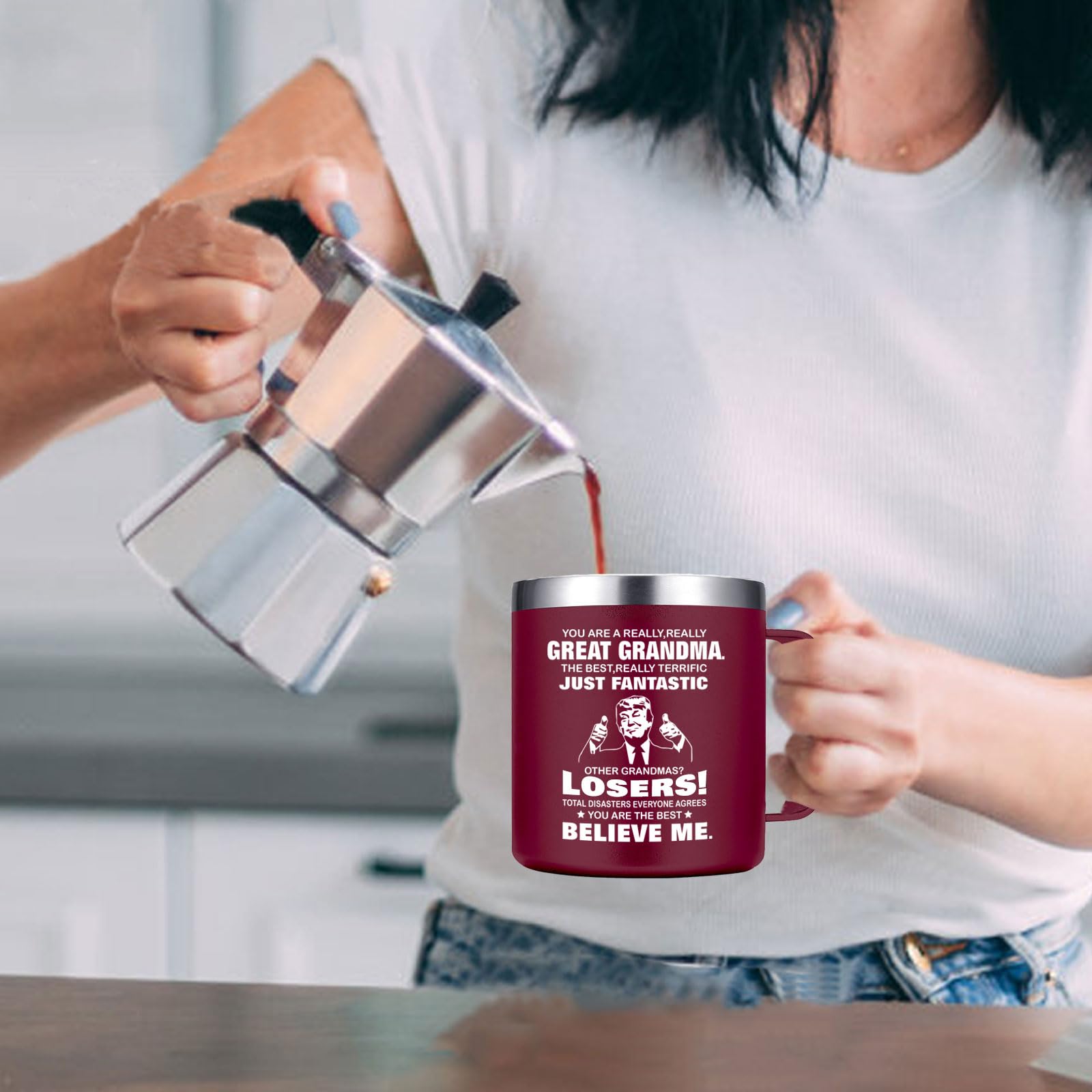 Rendimiento de temperatura de la taza Abledn para bebidas calientes o frías.