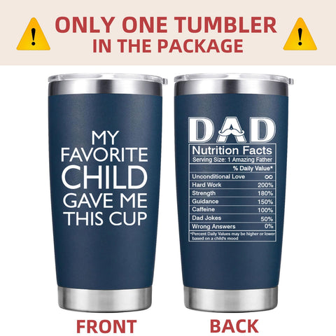 Abledn vaso térmico de 20 onzas azul marino, ideal para bebidas frías y calientes.