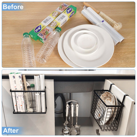 Solución compacta Aboevnc para cocina y baño, utensilios al alcance.