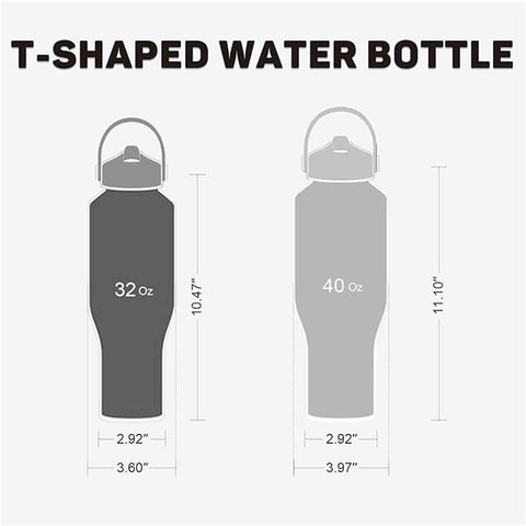 ABOTOCUP botella aislada de doble pared mantiene bebidas frías sin condensación.