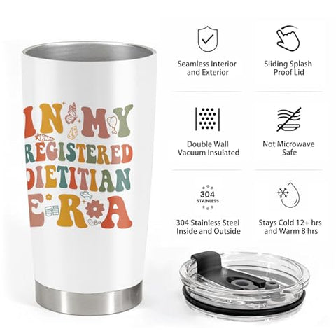 Absacie taza de acero inoxidable 20 onzas con tapa y pajilla duradera.