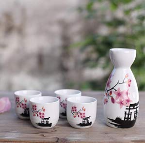 ABuff Sake Set Apto lavavajillas para limpieza rápida.