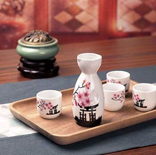 ABuff Sake Set Apto para microondas para calentar sake fácilmente.