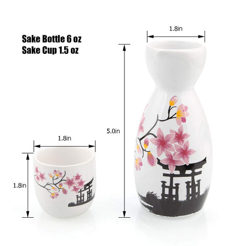 ABuff Sake Set Ochoko para degustar sake en cada sorbo.