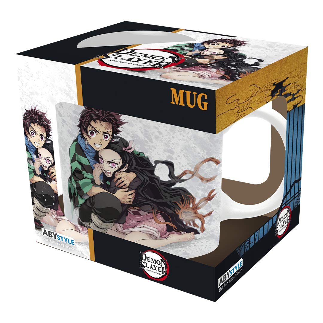 Taza ABYSTYLE en cerámica de alta calidad, lavable en lavavajillas y apta para microondas.