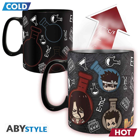 ABYSTYLE Dr Stone taza cerámica 460ml, tamaño perfecto para café o chocolate