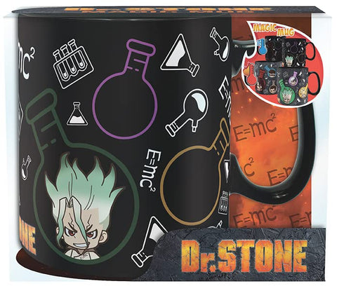 ABYSTYLE Dr Stone taza uso diario 460ml, cómoda y agradable de sostener