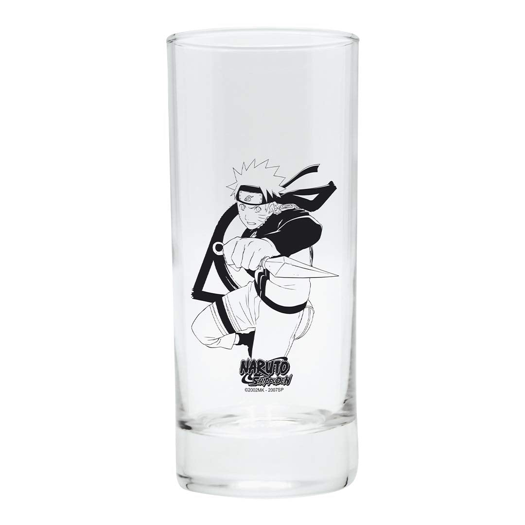 ABYSTYLE Naruto Shippuden taza espresso con diseño, perfecta para ritual matutino.