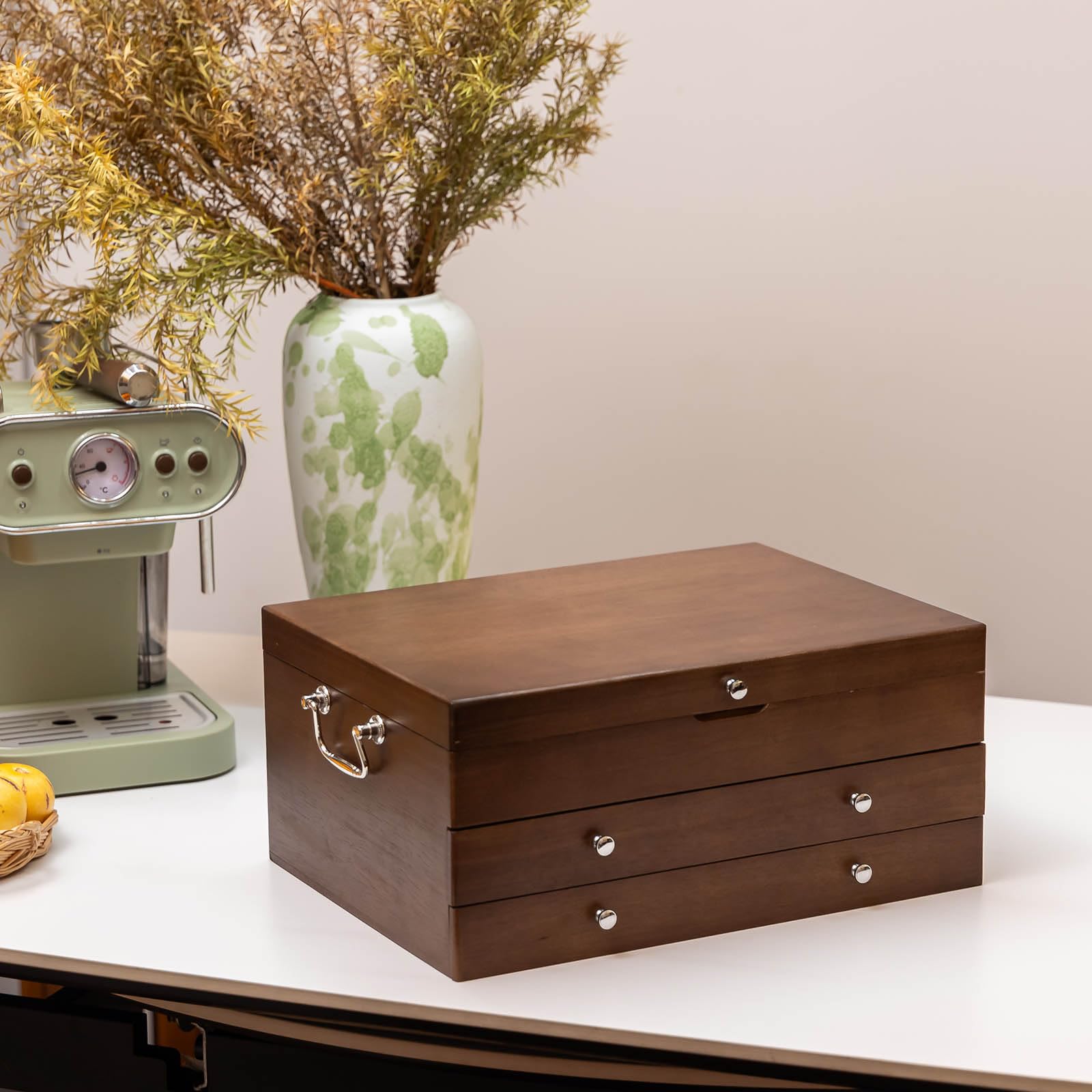 ACBORN caja cubiertos para hogar realza la decoración del comedor.