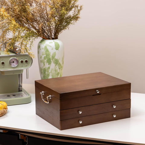 ACBORN caja cubiertos para hogar realza la decoración del comedor.