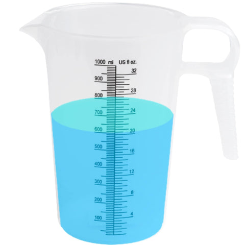 ACCUPOUR Jarra Medidora 32 oz: lecturas claras para medir líquidos con precisión.
