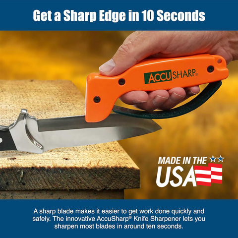ACCUSHARP construcción duradera pensada para años de uso.