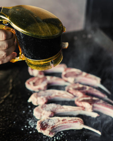 AccuTaste dispensador ideal para parrilla, asados y mariscos