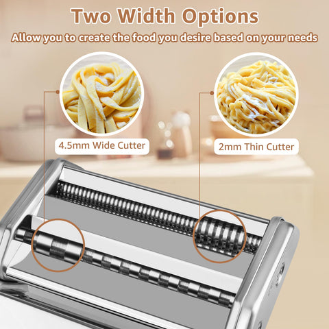 AceChef permite cortar espagueti de 2 mm con el cabezal doble.