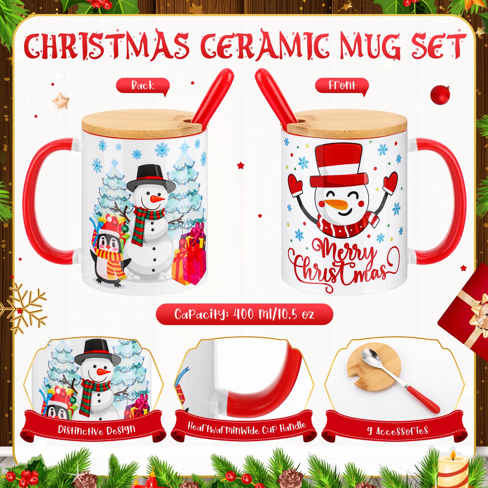 Calcetines plush navideños de Acellegic para confort en casa.