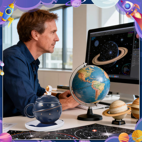 Acellegic cucharita astronauta añade toque lúdico al momento.