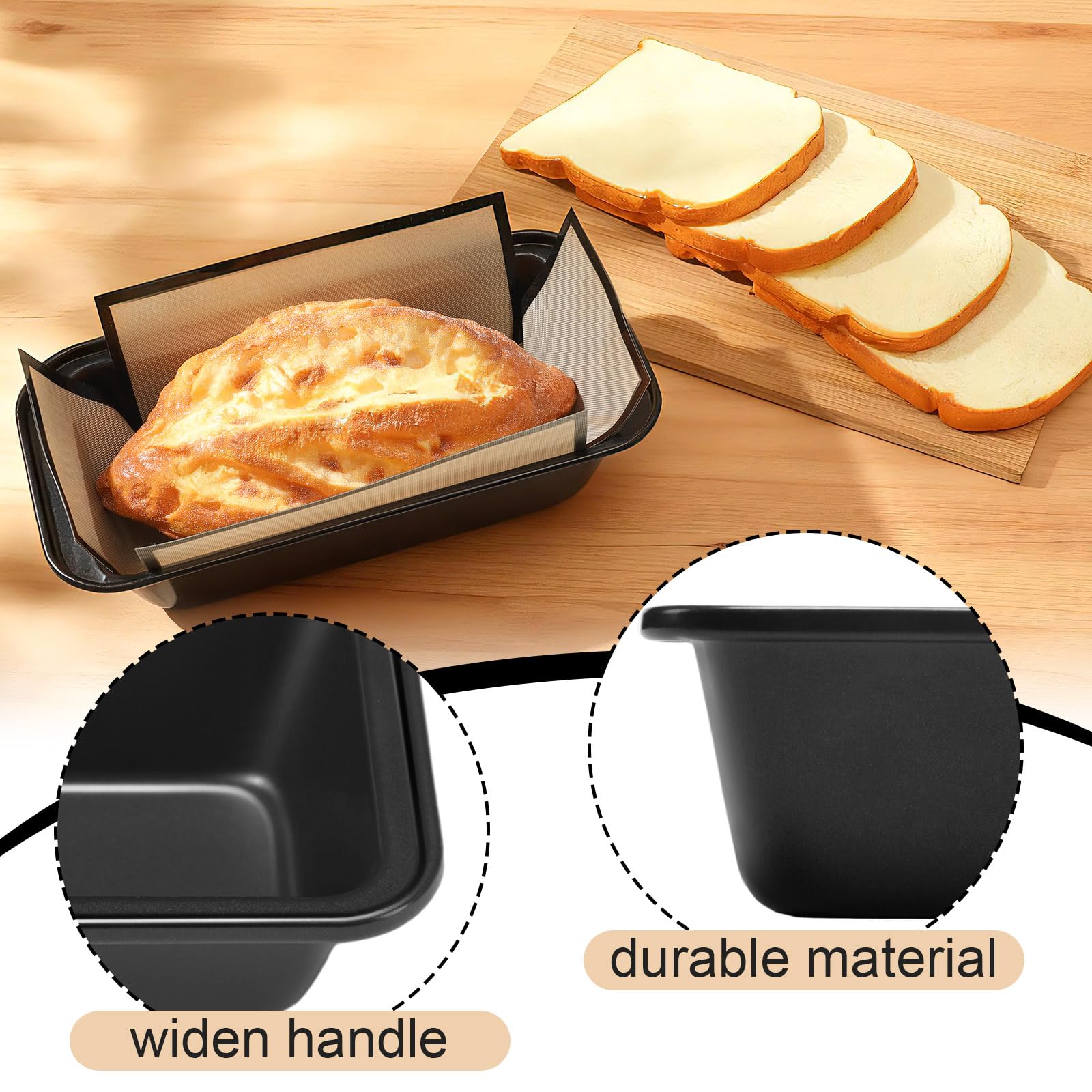 Desmoldeo fácil para pan con Acellegic, ideal para hogazas uniformes